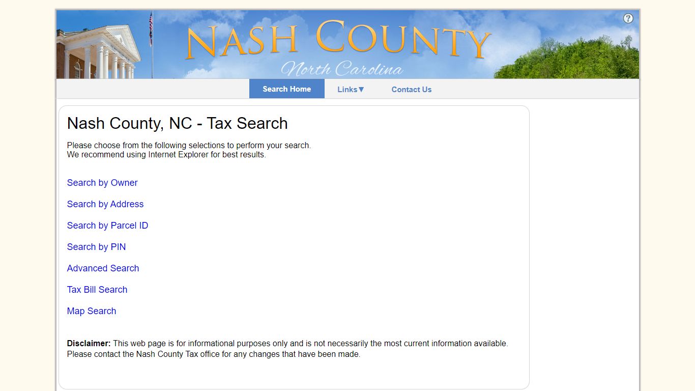 Nash County, NC - Tax Search